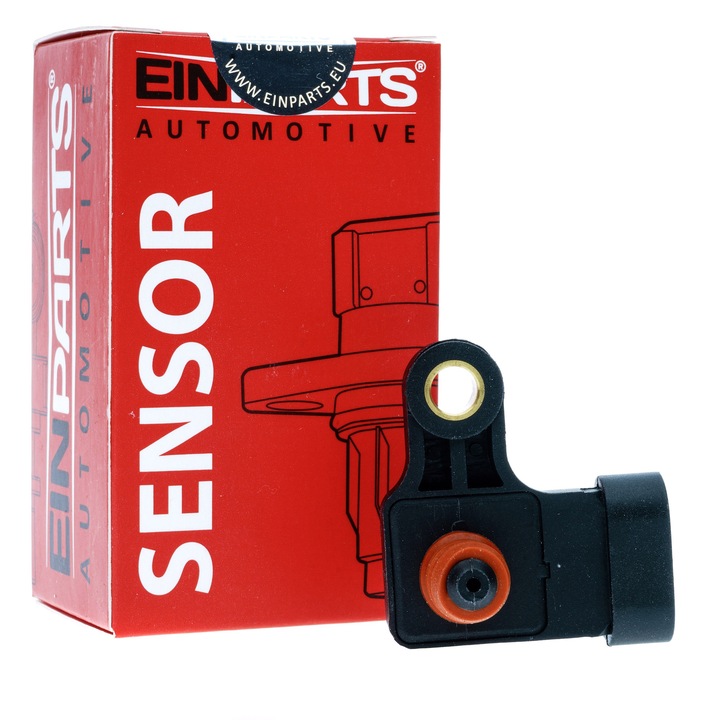 Senzor MAP presiune colector admisie EinParts Automotive, 3 porturi, oval, pentru Chevrolet, Opel, Daewoo