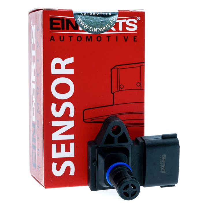 Senzor MAP EinParts Automotive pentru Smart FORTWO Coupe/Cabrio 451, 4 porturi, oval, 1x montare