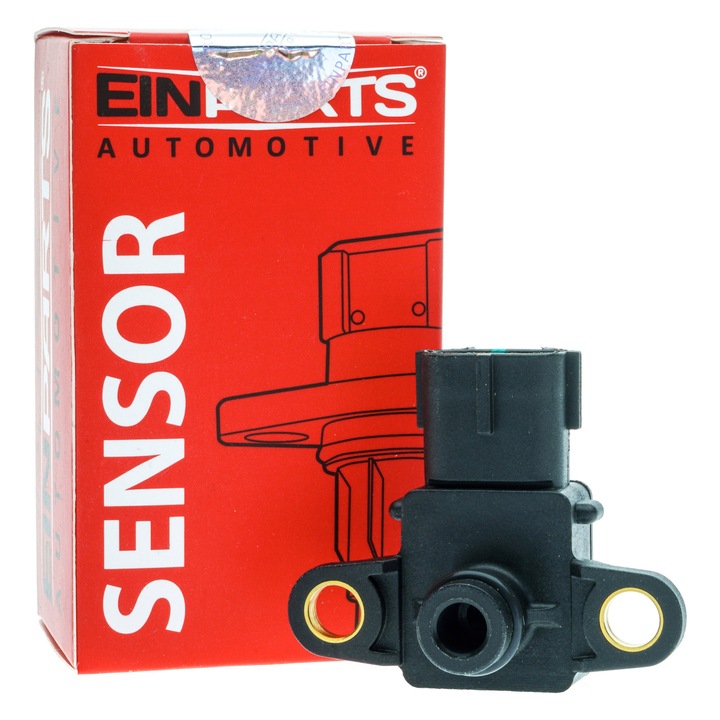 MAP сензор налягане на всмукателния колектор EinParts Automotive, 3 порта, овален, за Opel Insignia A, Saab 9-5, Vauxhall