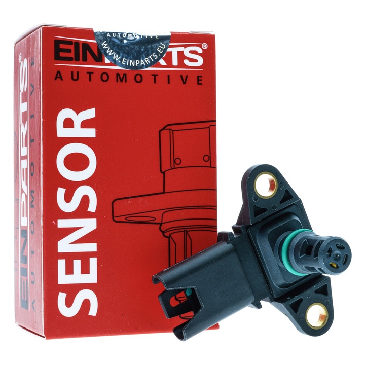 Senzor MAP presiune colector pentru BMW, EinParts Automotive, 4 pini, oval