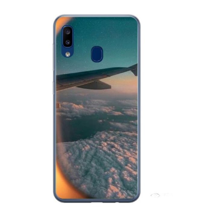 Husa personalizata HQ Print pentru Samsung Galaxy A40, Nice View #4, S1D1M0078, Atlas