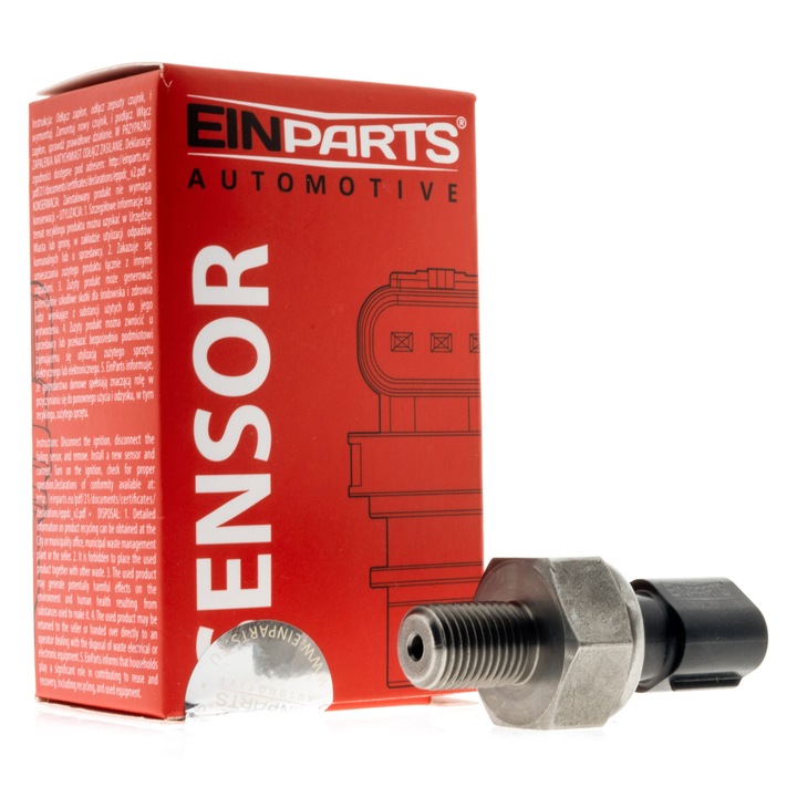 Датчик за налягане на гориво, EinParts Automotive за Toyota Avensis T25/T27, Camry, Rav4, Lexus, 3 порта