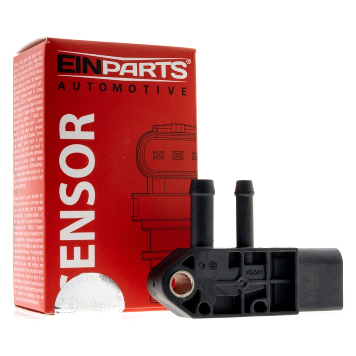 Kipufogógáz nyomásérzékelő, EinParts, 3 portos, Audi, Seat, Skoda, VW modellekhez