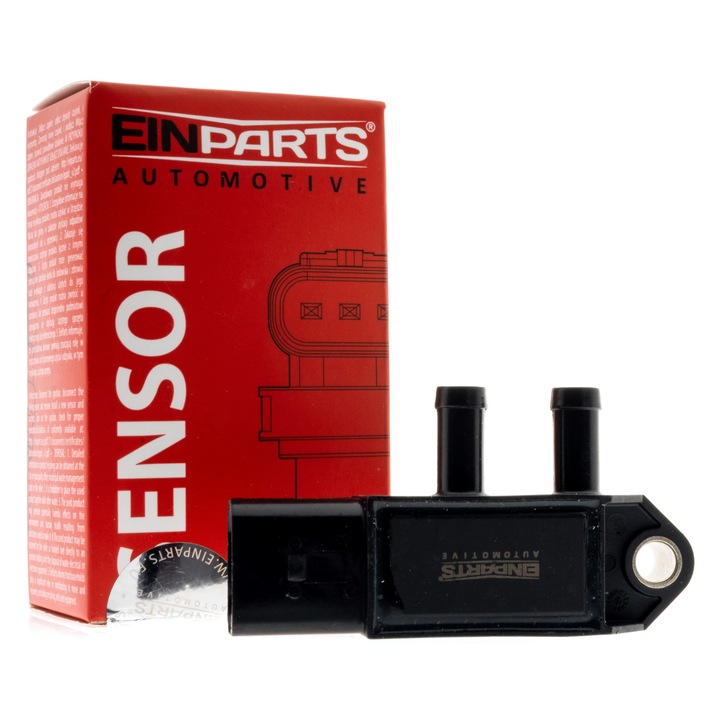 Senzor presiune gaze de esapament, EinParts Automotive, 3 porturi, pentru Audi A3, Seat Leon, VW Golf VII, Passat B8