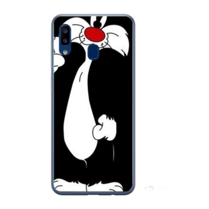 Husa personalizata HQ Print si Folie de Silicon pentru Samsung Galaxy A40, Silvester, S1D1M0196, Atlas