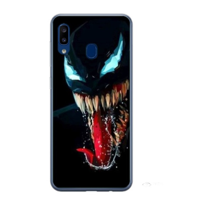 Husa personalizata HQ Print 360 de grad pentru Samsung Galaxy A40, Venom #1, S1D1M0211, Atlas