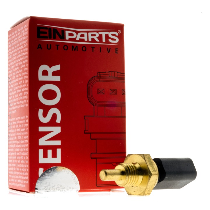 Senzor temperatura lichid de racire, EinParts Automotive pentru Renault, 3 porturi