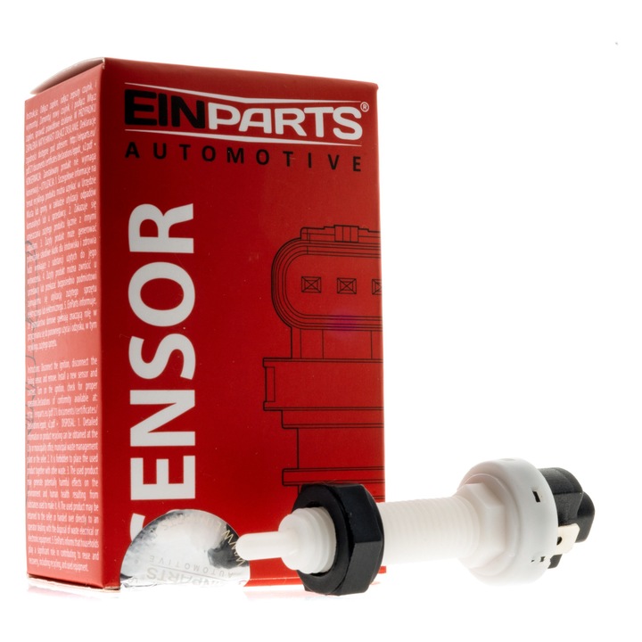 Датчик за спирачки, EinParts Automotive, за Alfa Romeo, Fiat, Iveco, Seat, Skoda, VW, 2 порта