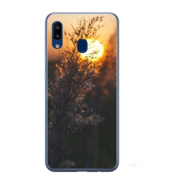 Husa personalizata HQ Print si Folie de Silicon pentru Samsung Galaxy A40, Nice View #2, S1D1M0072, Atlas
