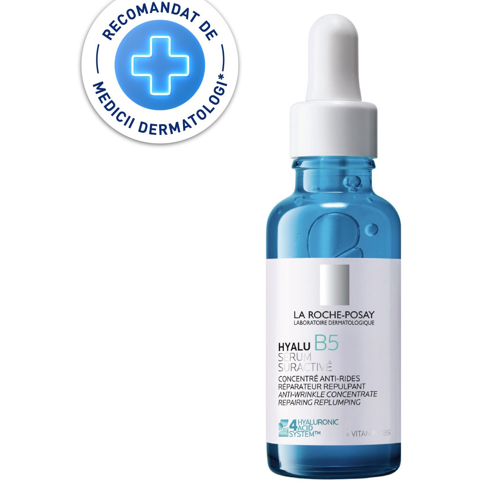 Ser Supra-Activat cu Acid Hialuronic, Antirid, reparator, Hyalu B5