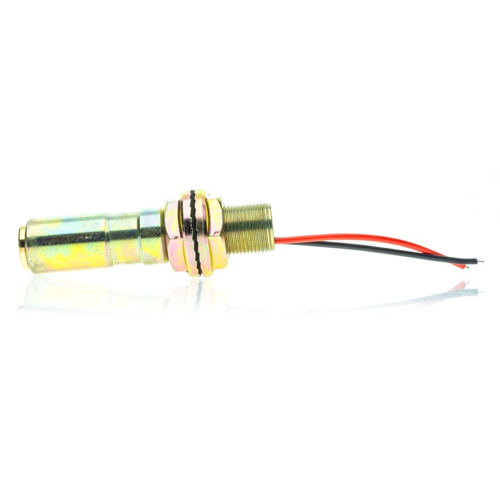 Pin montaj pentru lampi de avertizare, Einparts Automotive, tip "I", 12V/24V, lungime 33cm, cu capac de cauciuc