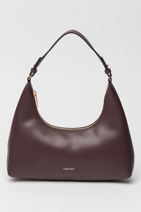 CALVIN KLEIN, Műbőr válltáska levehető pánttal, Szilvalila