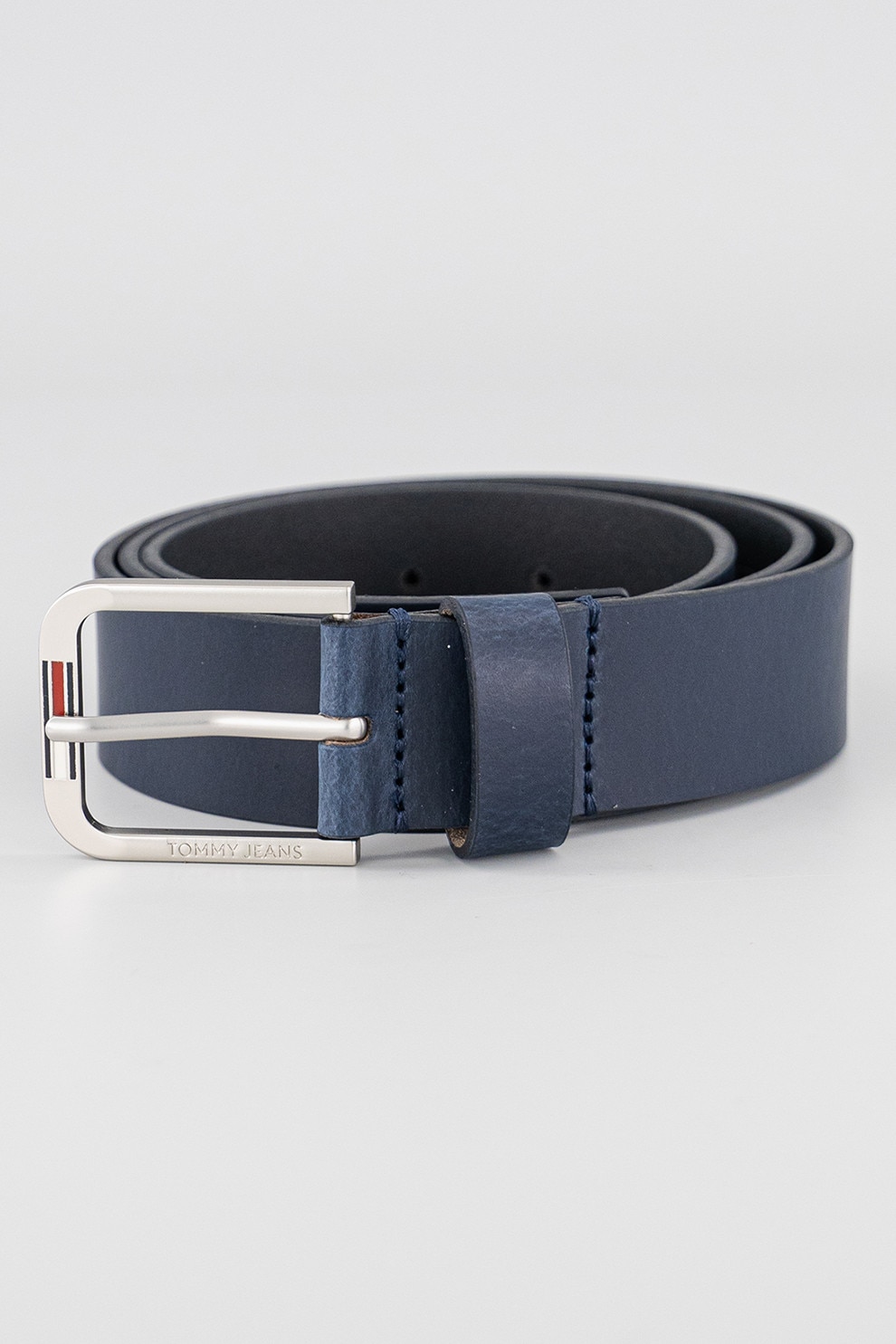 Tommy Jeans, Curea uni de piele Austin, Negru, 105