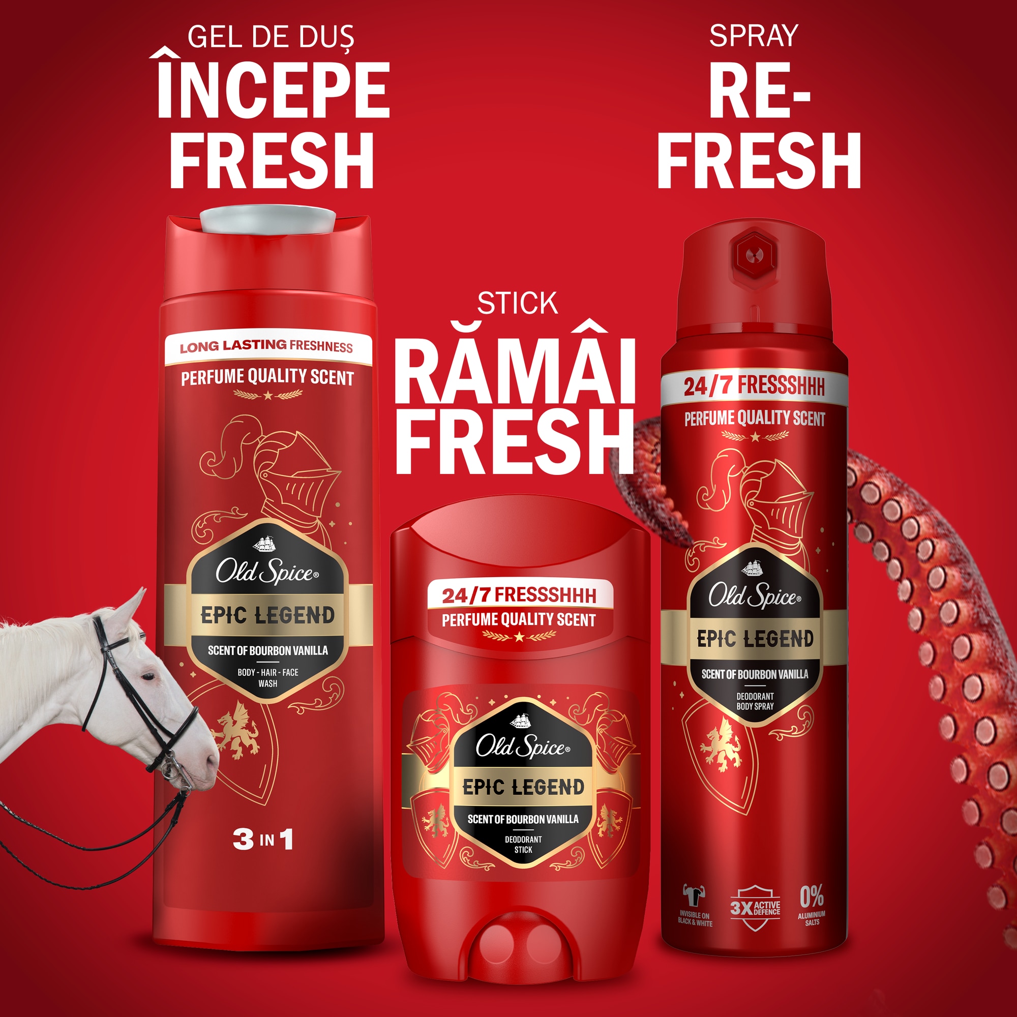 Deodorant stick Old Spice Epic Legend, 50 ml - eMAG.ro