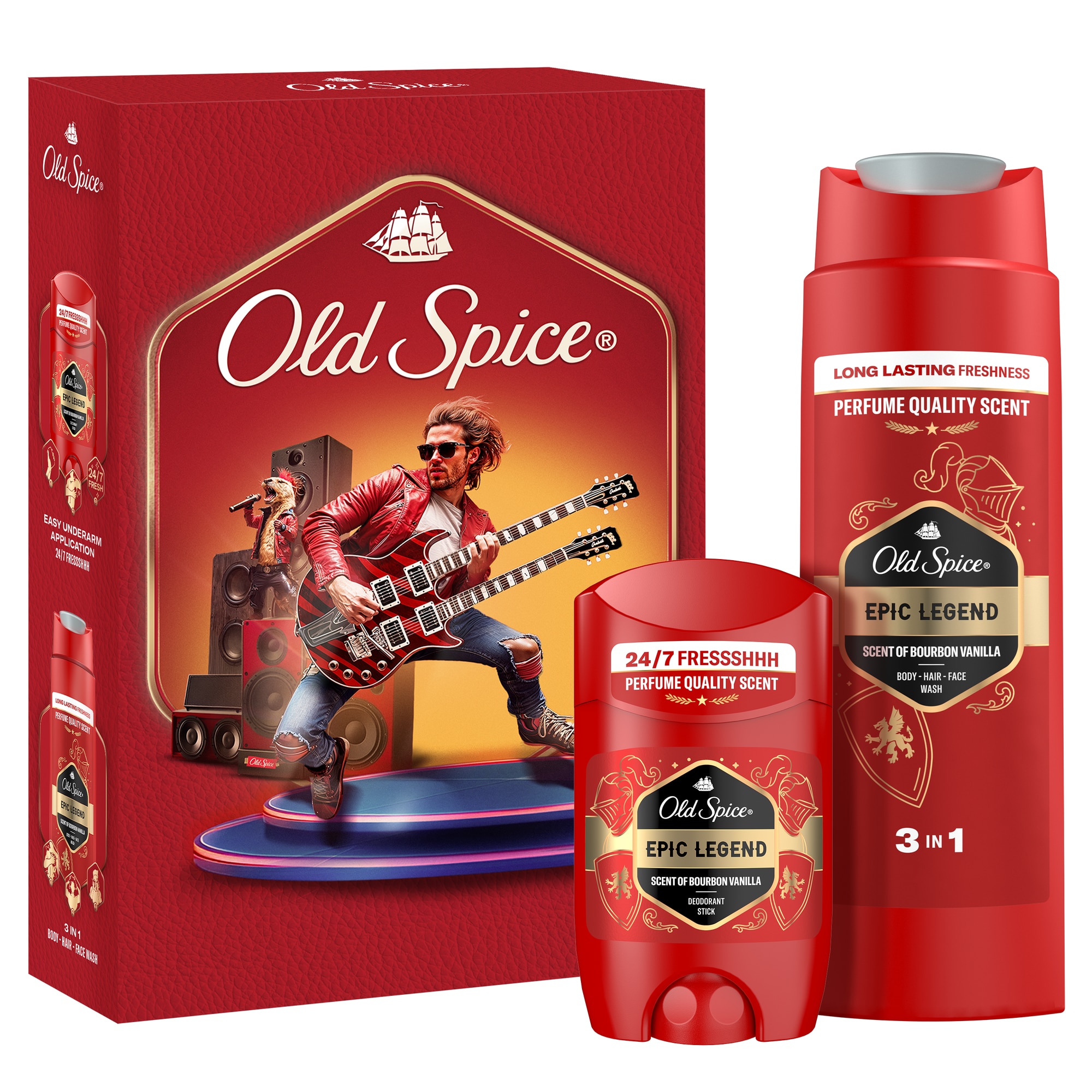 Set Cadou Old Spice Knight: Deodorant stick Epic Ledgend 50 ml