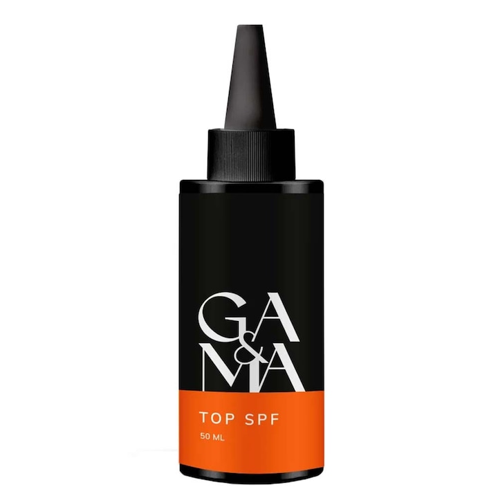 Top coat GA&MA SPF fara strat lipicios, cu filtru UV 50 ml