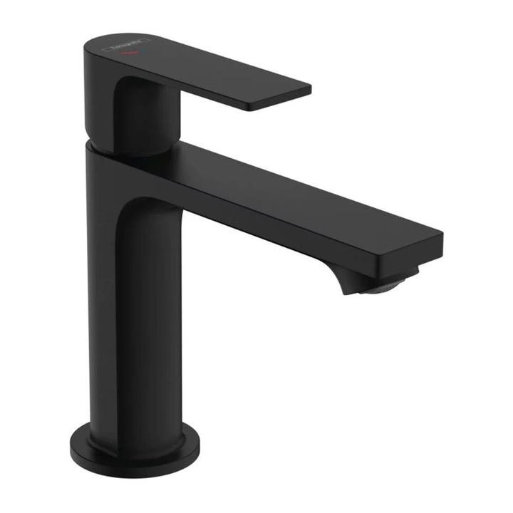 Hansgrohe Rebris E matt fekete mosdó csaptelep Pop-Up leeresztővel