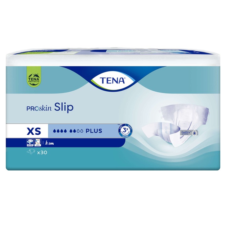 TScutec pentru Adulti XS, 30 buc Tena Slip Plus
