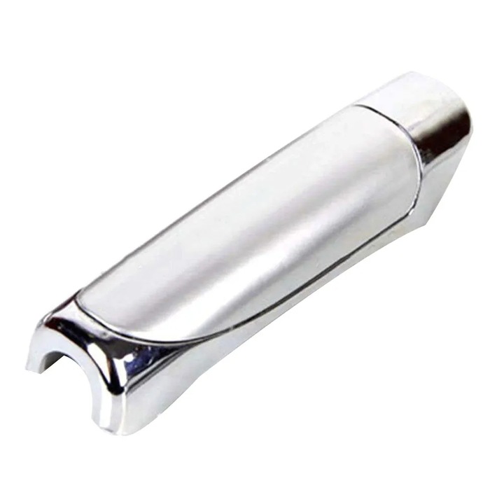 Maner frana de mana auto, fibra de carbon, anti-alunecare, gri, 13cm