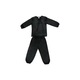 Costum carnaval copii Motan cu masca, negru, 5-6 ani, Funny Party Team®