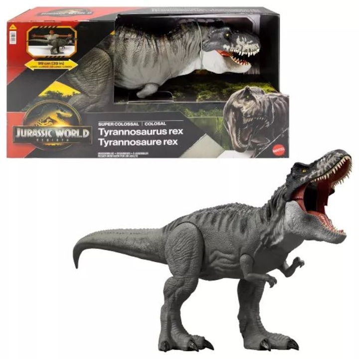 Figurina T-Rex super colosal - Jurassic World: Rebirth