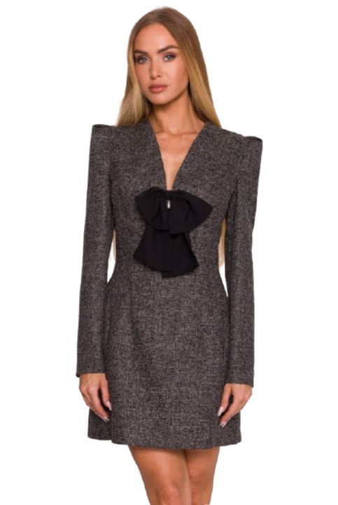 Мини рокля, M869 Туид, Рокля от шифон с