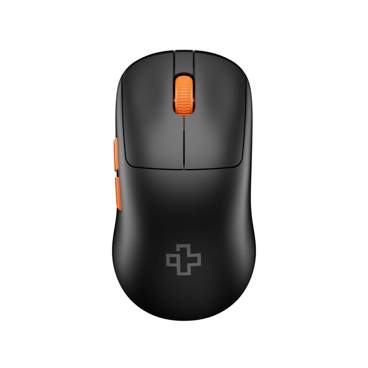 Mouse Gaming QwertyKey Falcon Negru 8K, 30.000 DPI, Bluetooth Wireless Trio Mode, Pixart 3950