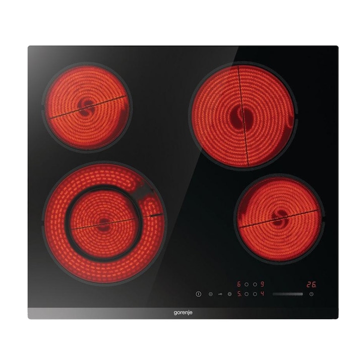 Plită încorporabilă Klarstein Delicatessa 90 Flex, inductie, 5 zone, 7400 W, sticlă, 90x52cm