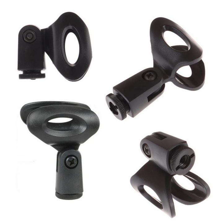 Set 4 Nuca Microfon SkyTechs® conector 5/8 to 3/8 unghi reglabil 180°prin surub de fixare