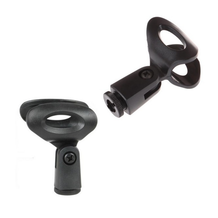 Set 2 Nuca Microfon SkyTechs® conector 5/8 to 3/8 unghi reglabil 180°prin surub de fixare