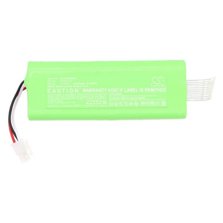 Cameron sino ni-mh akkumulátor, 14.4v, 3600mAh, kompatibilis infinuvo apqq3-30 zöld-vel