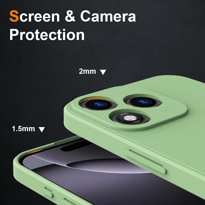 Husa pentru Honor 400 Lite, silicon, verde