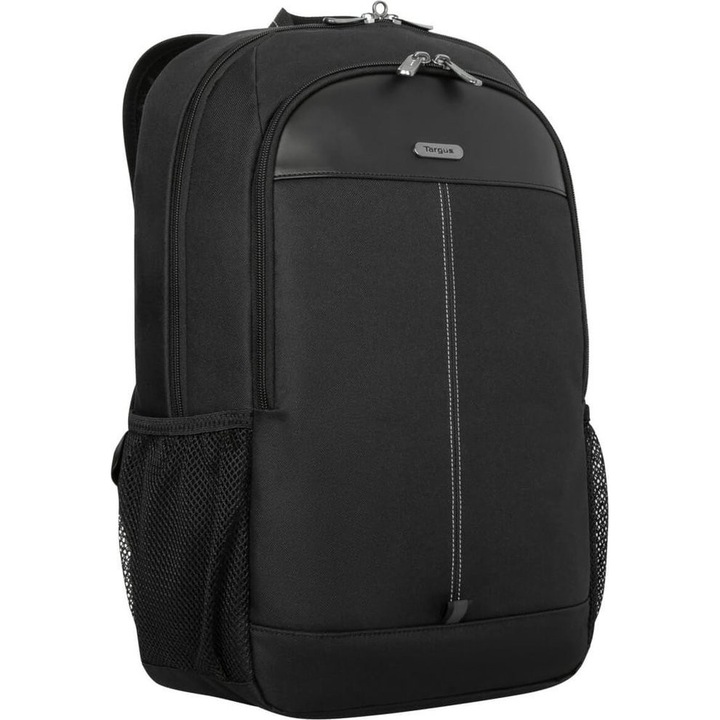 Rucsac laptop Targus 16" Modern Classic, capacitate 19 litri, dimensiuni 45 x 33.5 x 10.5 cm, maeterial polyester, negru