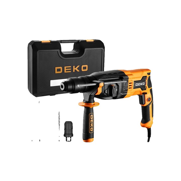Rotopercutor electric, 4 functii, 800W, viteza ajustabila, DKRH26XL80-ST