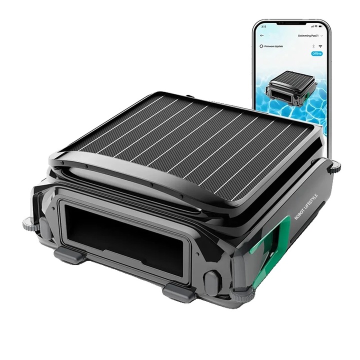 Автоматична прахосмукачка за басейн, F1, технология за скимиране, капацитет 7л, управление чрез приложение, 110-240V