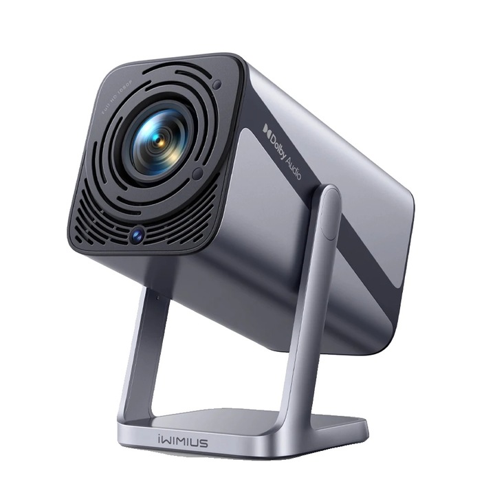 Videoprojektor, 1080p, automatikus torzításkorrekció, Linux rendszer, 30x200 hüvelyk vetítési méret