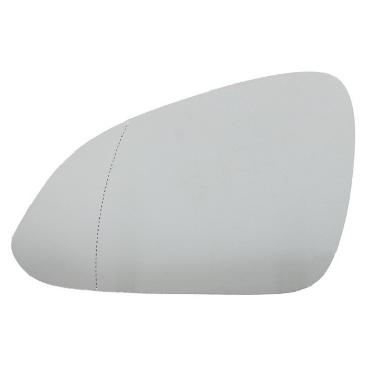 Oglindă exterioară stânga, CRI-FLO, Pentru Opel Insignia A (G09), încălzită, asferică, cu 4 stickere auto OPEL