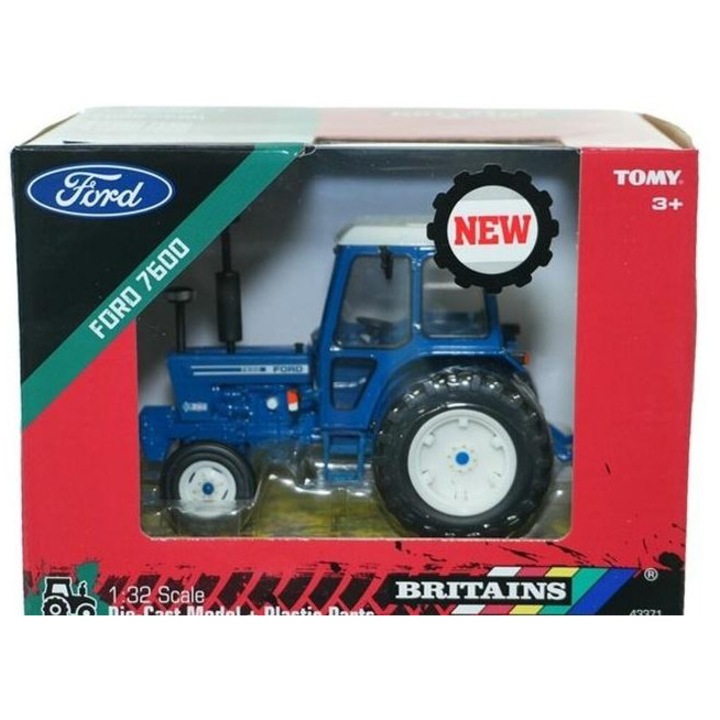Játéktraktor Britains Ford 7600, Tomy, 30x15x10cm