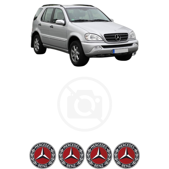 Sticla oglinda exterioara Stanga MERCEDES-BENZ M-CLASS (W163) din 1998 - 2005, auto, cu incalzire, Cri-Flo, 4 stickere auto MERCEDES-BENZ