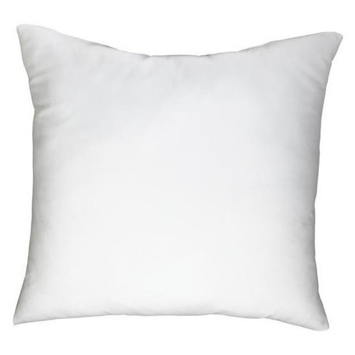 Perna AIO FACTORY 80x80 cm, antialergica, microfibra, alba