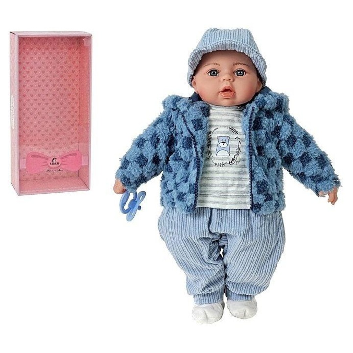 Papusa ADAR 45cm, vorbeste si canta in limba romana