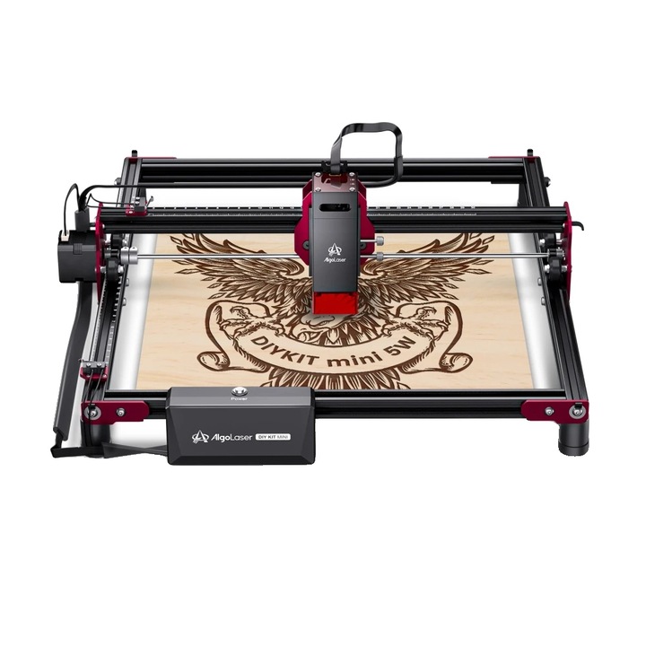 Printer de gravare laser Algolaser, putere ajustabila, zona extensibila, MINI 5W, 30x31cm