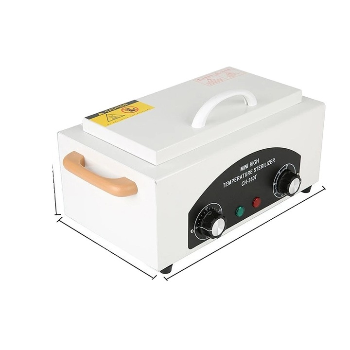 Sterilizator cu aer cald, capacitate 2230ML, temperatura ajustabila 50-220°C, set