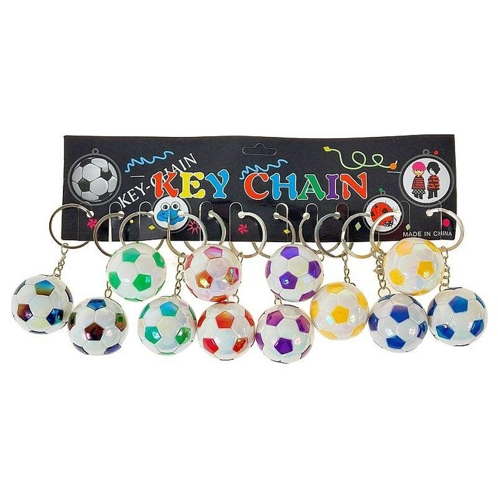 Brelocuri ADAR, pilka, set 12szt