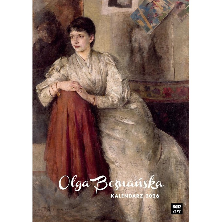 Naptár 2026, Olga Boznanska, A3, 13 oldal, 297x420mm