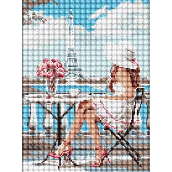 Set de mozaic Ideyka , 30x40cm, holografic AB