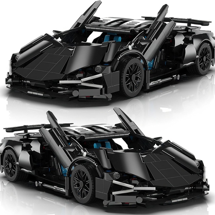 Комплекти градивни елементи за супер спортни автомобили, 1314 части 1:14 Технология Градивни елементи за спортни автомобили Модел на състезателна кола, Направи си сам комплект градивни елементи за спортни автомобили, Подарък за деца и възрастни