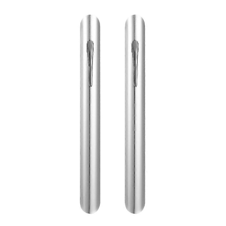 Set 2 ustensile curatare firimituri din inox, 15.00x1.50x1.00cm, argintii