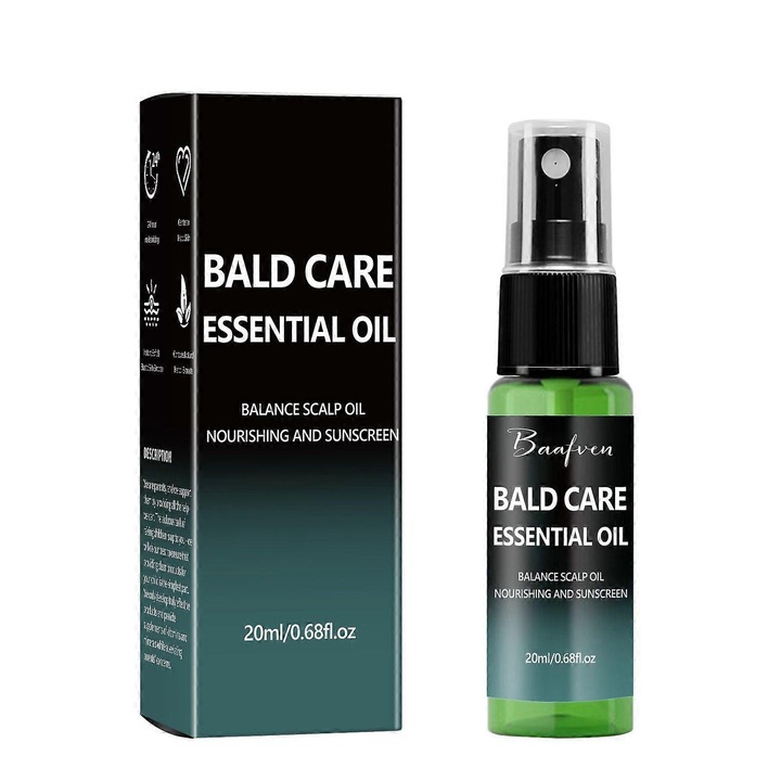 Ulei pentru scalp, 20ml, cu acid hialuronic, extract de aloe vera, protectie solara, set 2 bucati