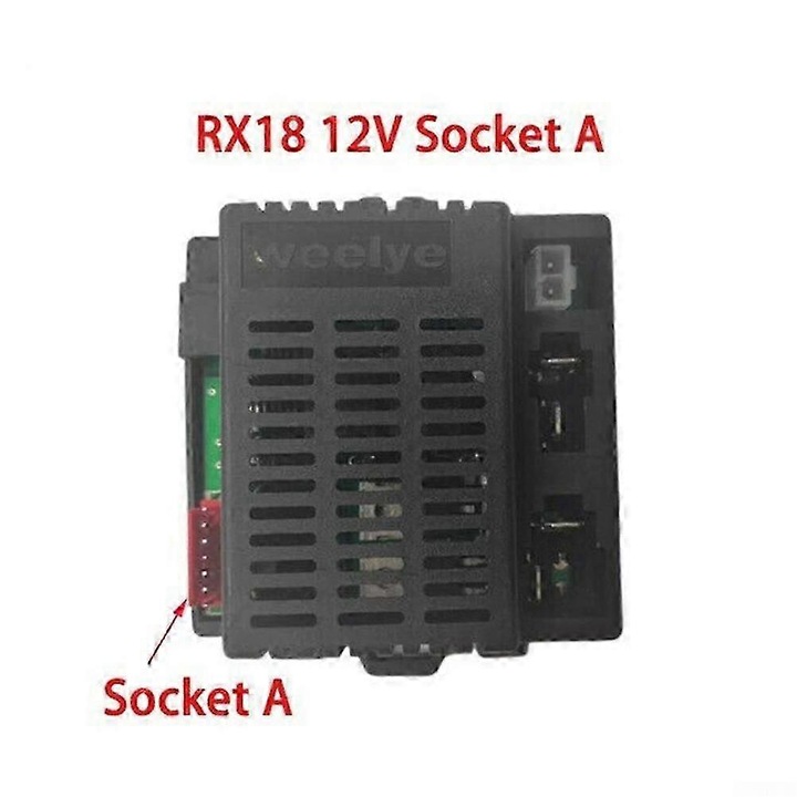 Set control de la distanta si receptor, pentru masina electrica RC, 2.4G